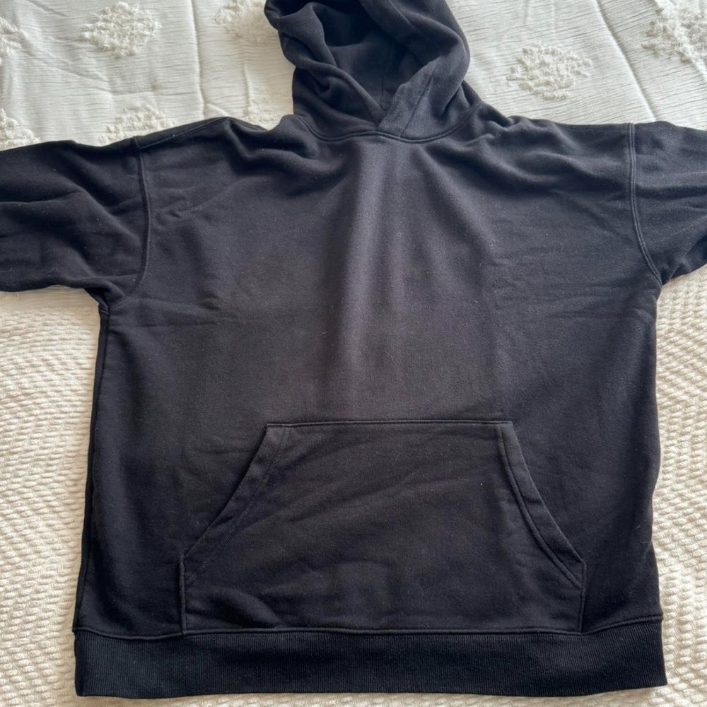 Black Staple Hoodie